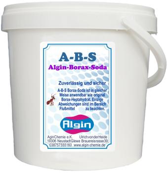Algin-Borax-Soda ABS - 5 Liter - Ameisen Schnecken Milben Schimmel